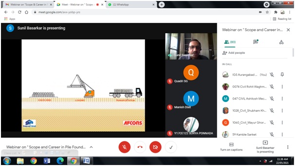 Webinar on 